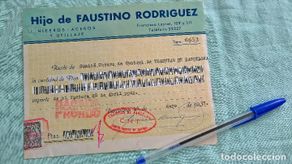Facturas antiguas: CNT..Comite Obrero de Control..1937..Tranvias de Barcelona, Factura
